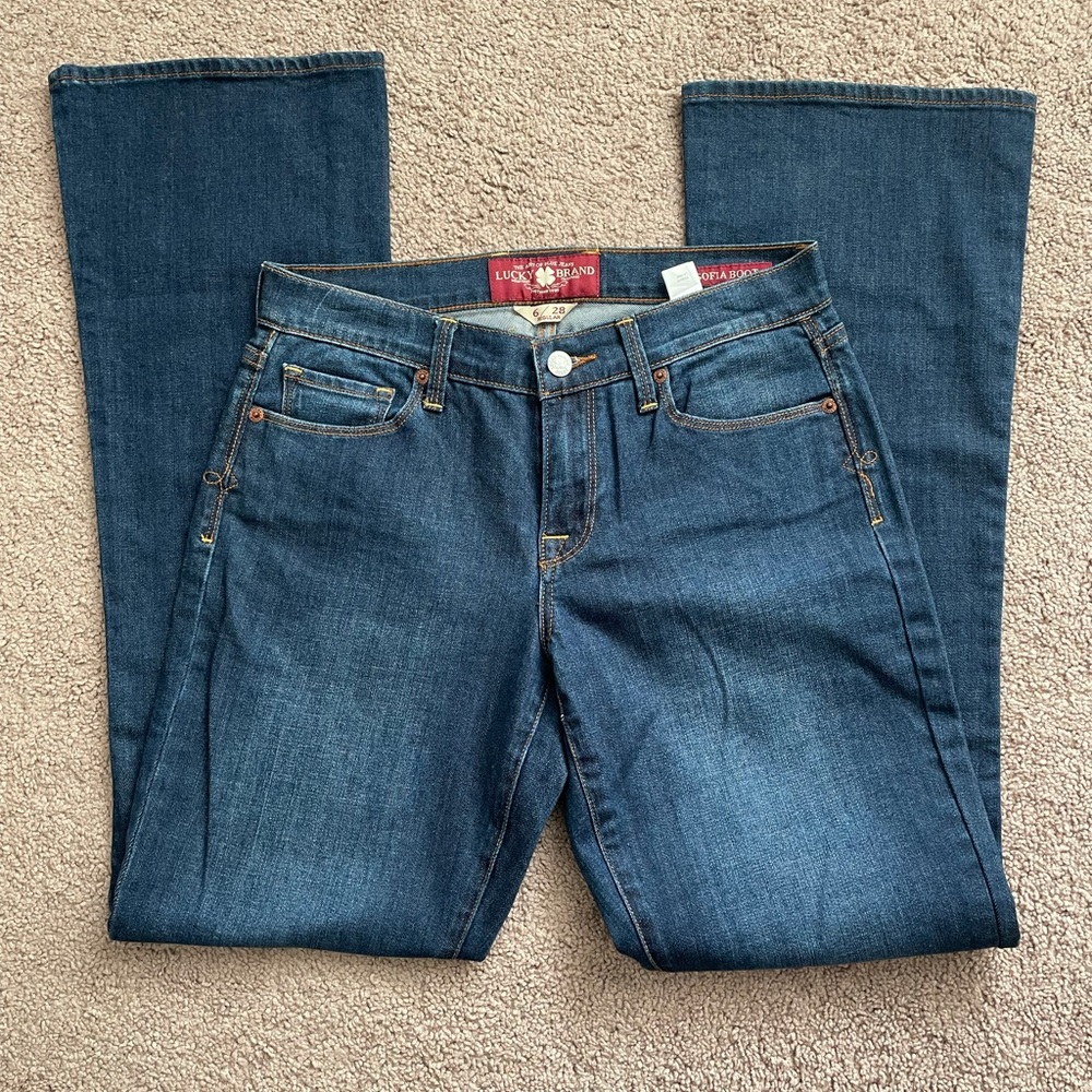 NWOT Lucky Brand Sofia Boot Cut jeans low rise
